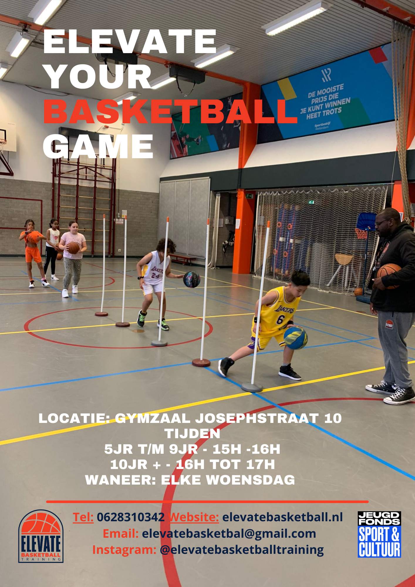 Basketball Training Rotterdam Kinderen Basisschool
