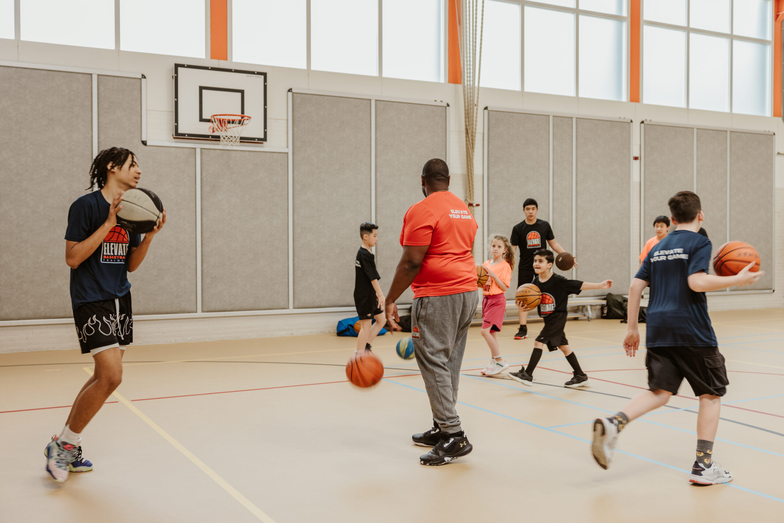 Basketball Training Rotterdam kids